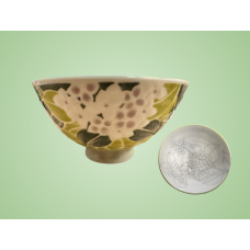 1pc Japanese Flower Bowl 12cm
